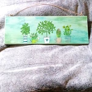 Homemade wall hanger